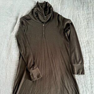 Black Icebreaker Merino Wool Dress